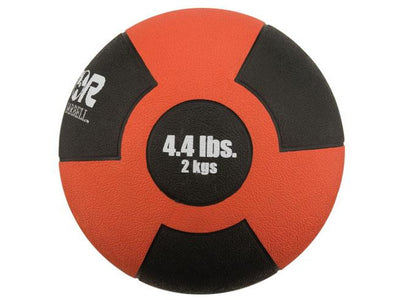 Reactor Rubber Medicine Ball (4.4 lb - Red) - HomeFitPlay