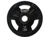 25lb. Olympic Rubber Coated Grip Plate - HomeFitPlay