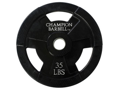 35lb. Olympic Rubber Coated Grip Plate - HomeFitPlay