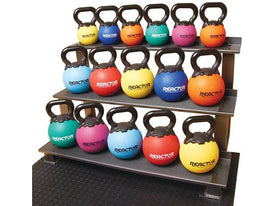 Reactor 8" Rubber Kettlebell (12lb) - HomeFitPlay