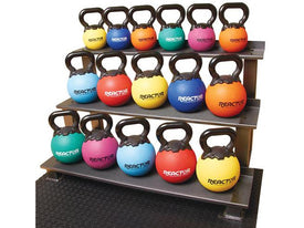 Reactor 8" Rubber Kettlebell (18lb) - HomeFitPlay