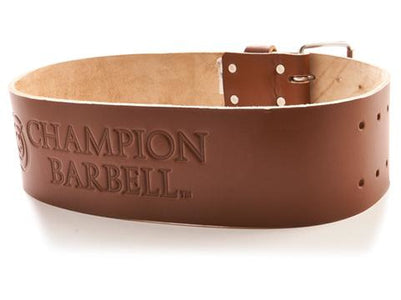 Champion Barbell Cowhide Weight Belt - HomeFitPlay