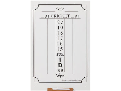 Viper Large Cricket Dry Erase Scoreboard - HomeFitPlay