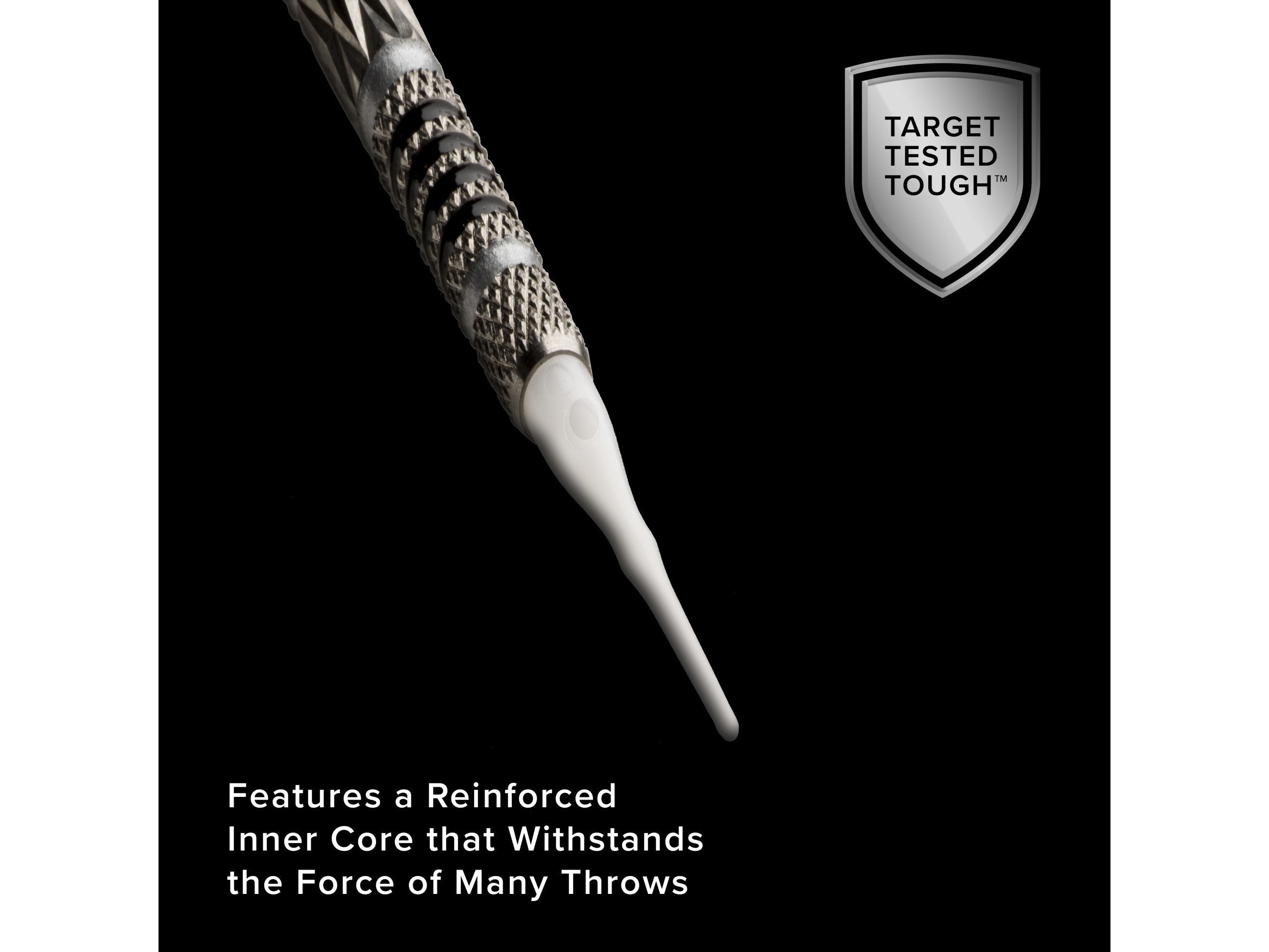 Viper Tufflex Tips III 2BA 1000ct Soft  Dart Tips White - HomeFitPlay