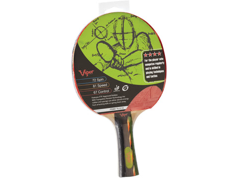 Image of Viper Four Star Table Tennis Racket - HomeFitPlay