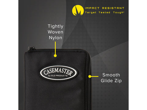 Image of Casemaster Select Black Nylon Dart Case - HomeFitPlay