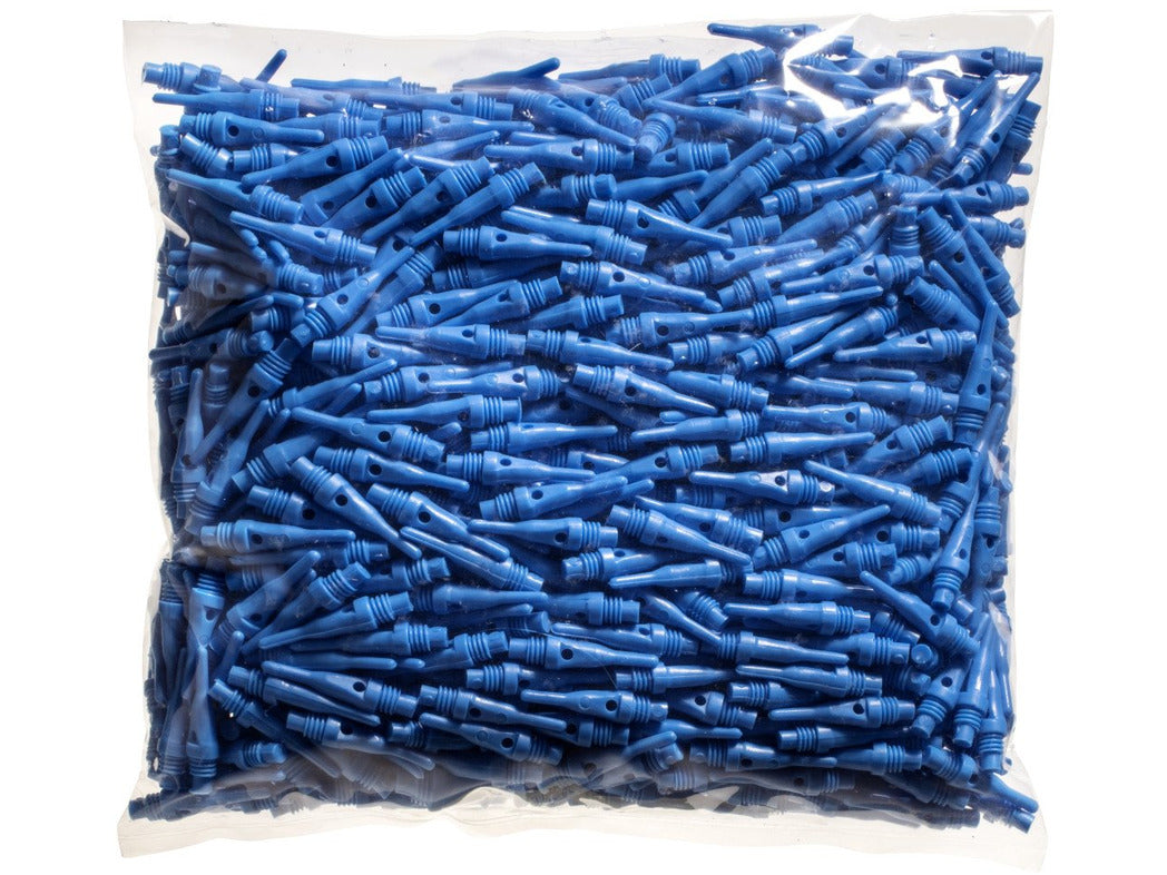 Viper Tufflex Tips SS 2BA Blue 1000Ct Soft Dart Tips - HomeFitPlay