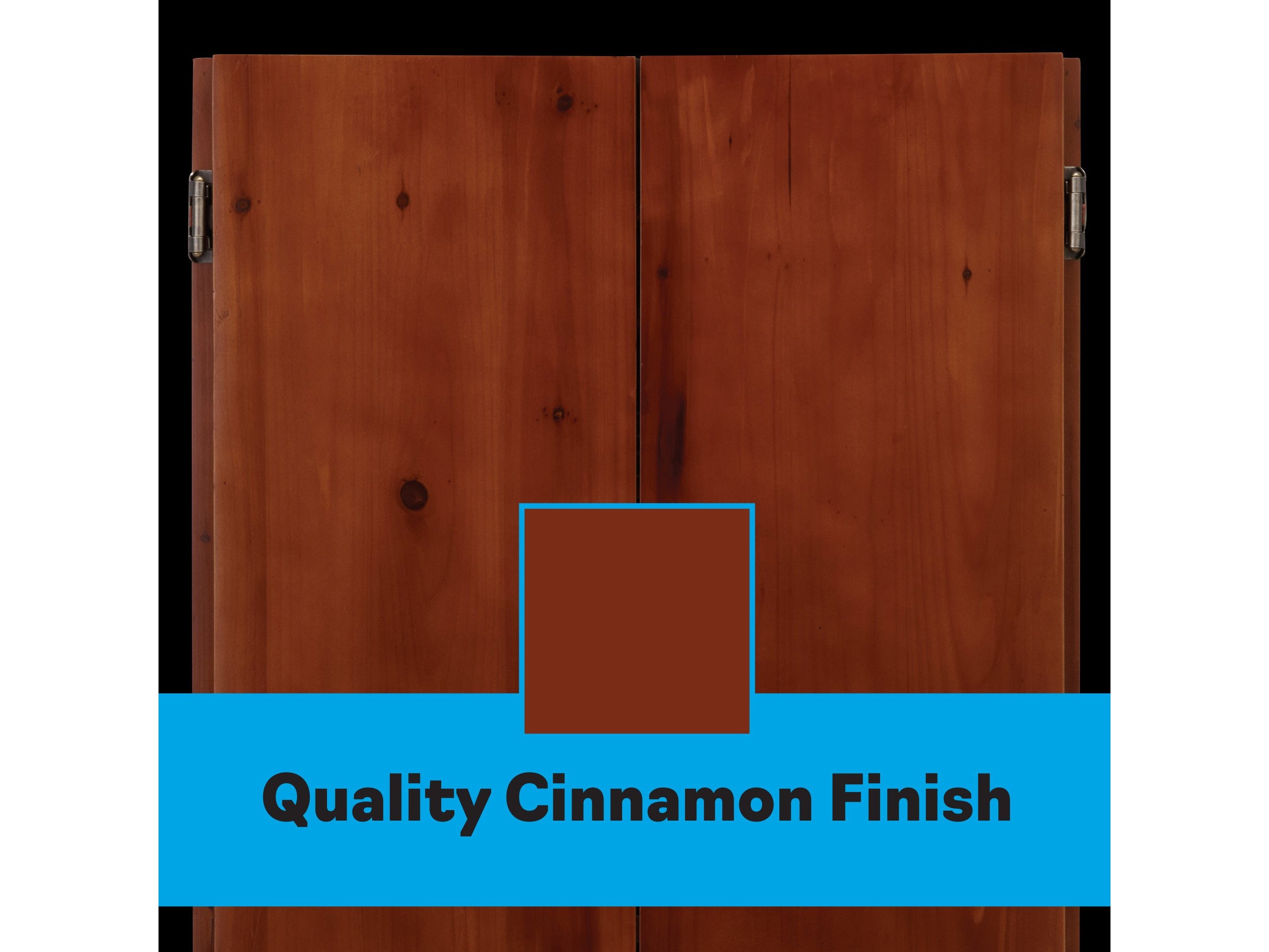 Viper Metropolitan Cinnamon Steel Tip Dartboard Cabinet - HomeFitPlay