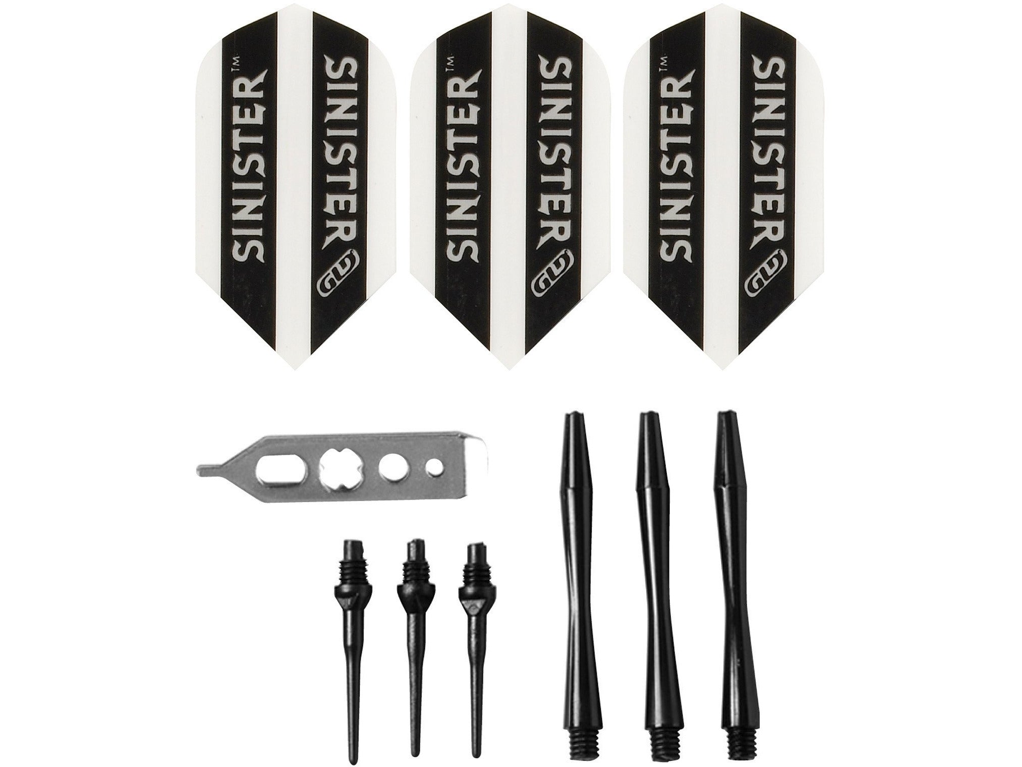 Viper Sinister 95% Tungsten Soft Tip Darts Grooved Barrel 18 Grams - HomeFitPlay
