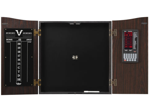 Image of Viper Vault Deluxe Dartboard Cabinet with Pro Score - HomeFitPlay