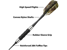 Fat Cat Realtree Xtra Soft Tip Darts 16gm 