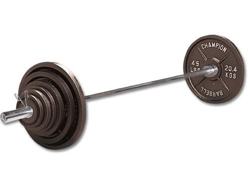 Champion 500 Lb. Olympic Weight Set - HomeFitPlay