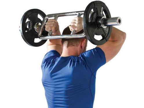 Champion Barbell Chrome Olympic-Style Tricep Bomber - HomeFitPlay