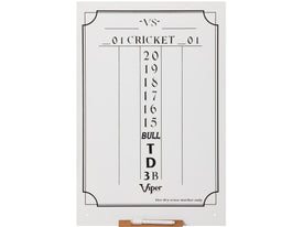 Viper Large Cricket Dry Erase Scoreboard - HomeFitPlay