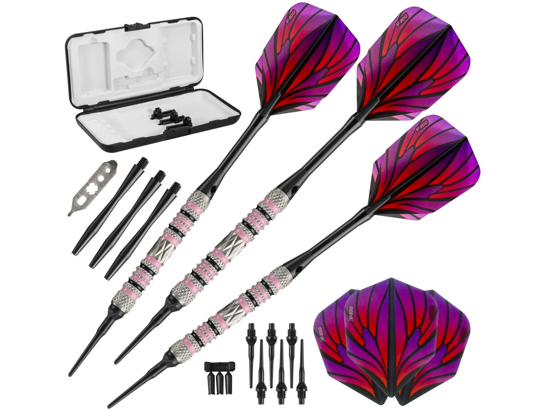 Viper Wings 80% Tungsten Soft Tip Darts 16 Grams - HomeFitPlay