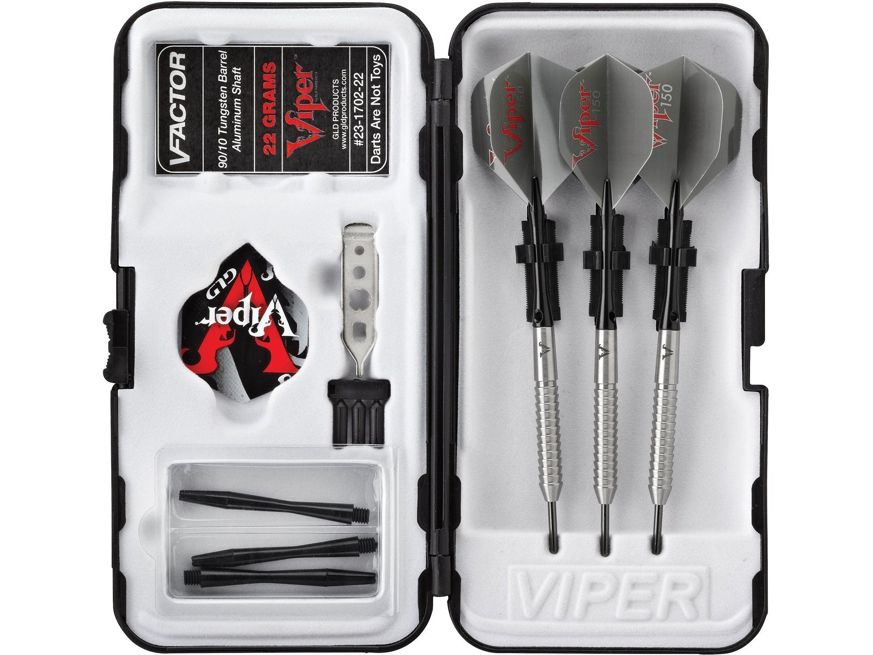 Viper V-Factor 90% Tungsten Steel Tip Darts - HomeFitPlay