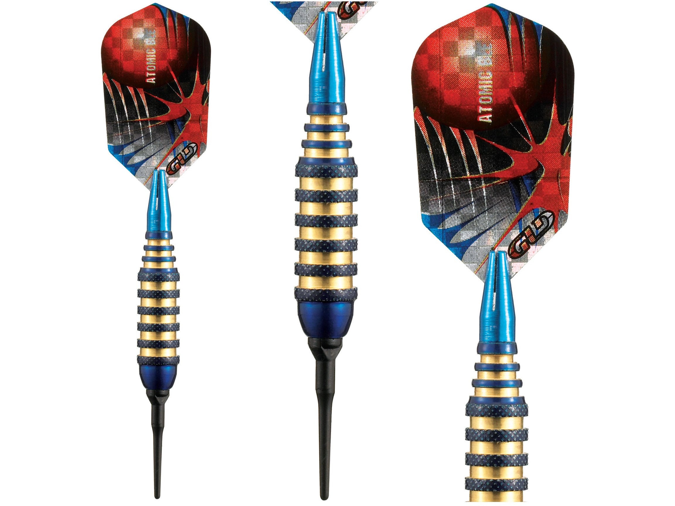 Viper Atomic Bee Blue Soft Tip Darts 16 Grams - HomeFitPlay