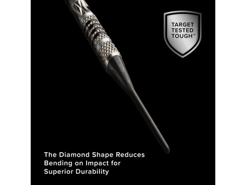 Image of Viper Diamond Tips 2BA Black 1000Ct Soft Dart Tips - HomeFitPlay