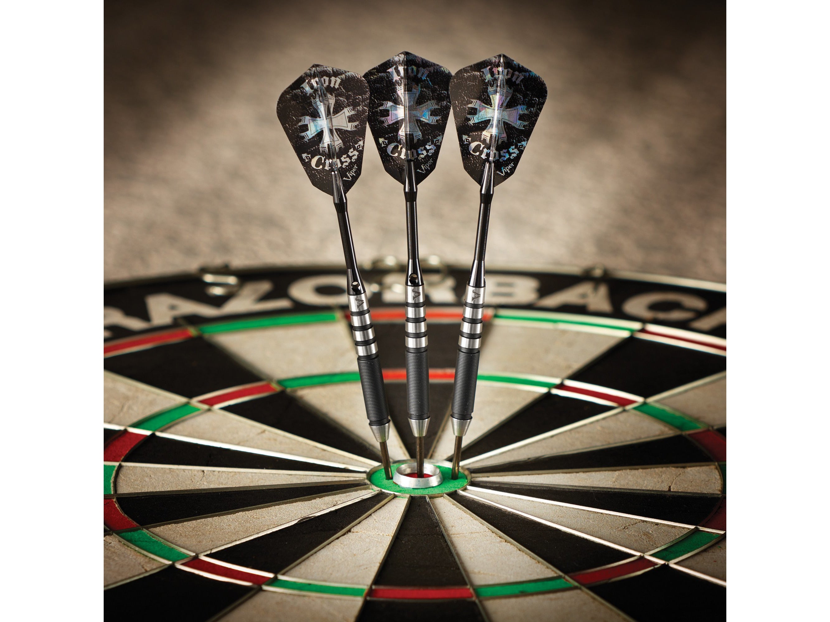 Viper Desperado 80% Tungsten Steel Tip Darts Iron Cross 24 Grams - HomeFitPlay