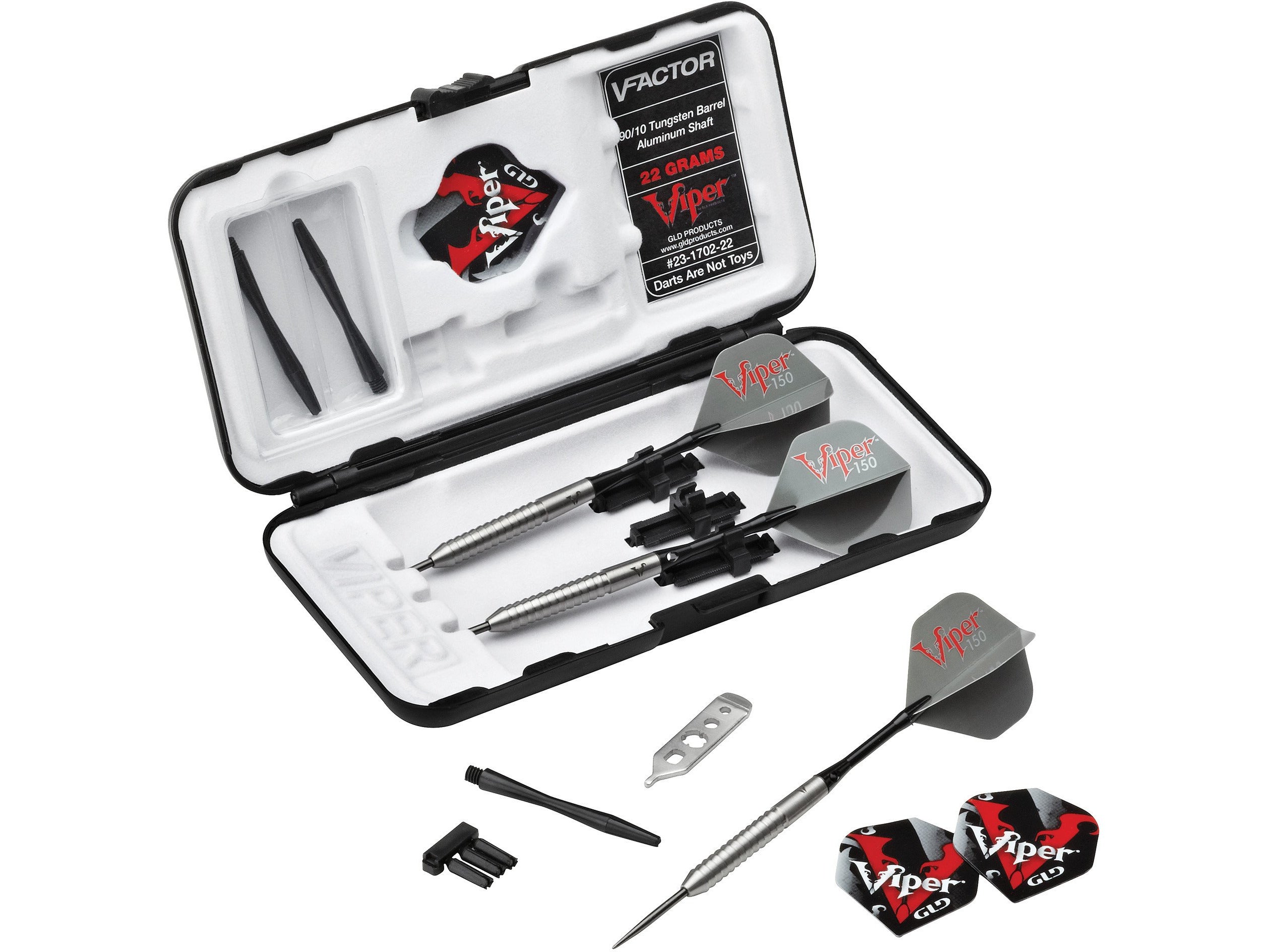 Viper V-Factor 90% Tungsten Steel Tip Darts - HomeFitPlay