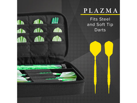 Image of Casemaster Plazma Dart Case with Black Zipper - HomeFitPlay